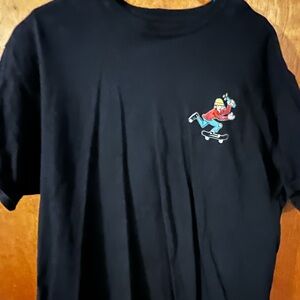 Empyre Black short Sleeve Tee with Skater Graphic